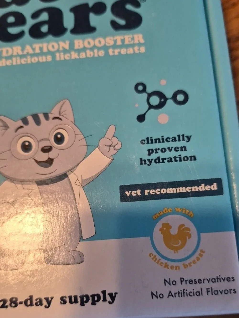 Cat Years Lickable Treats For Hydration Nwt